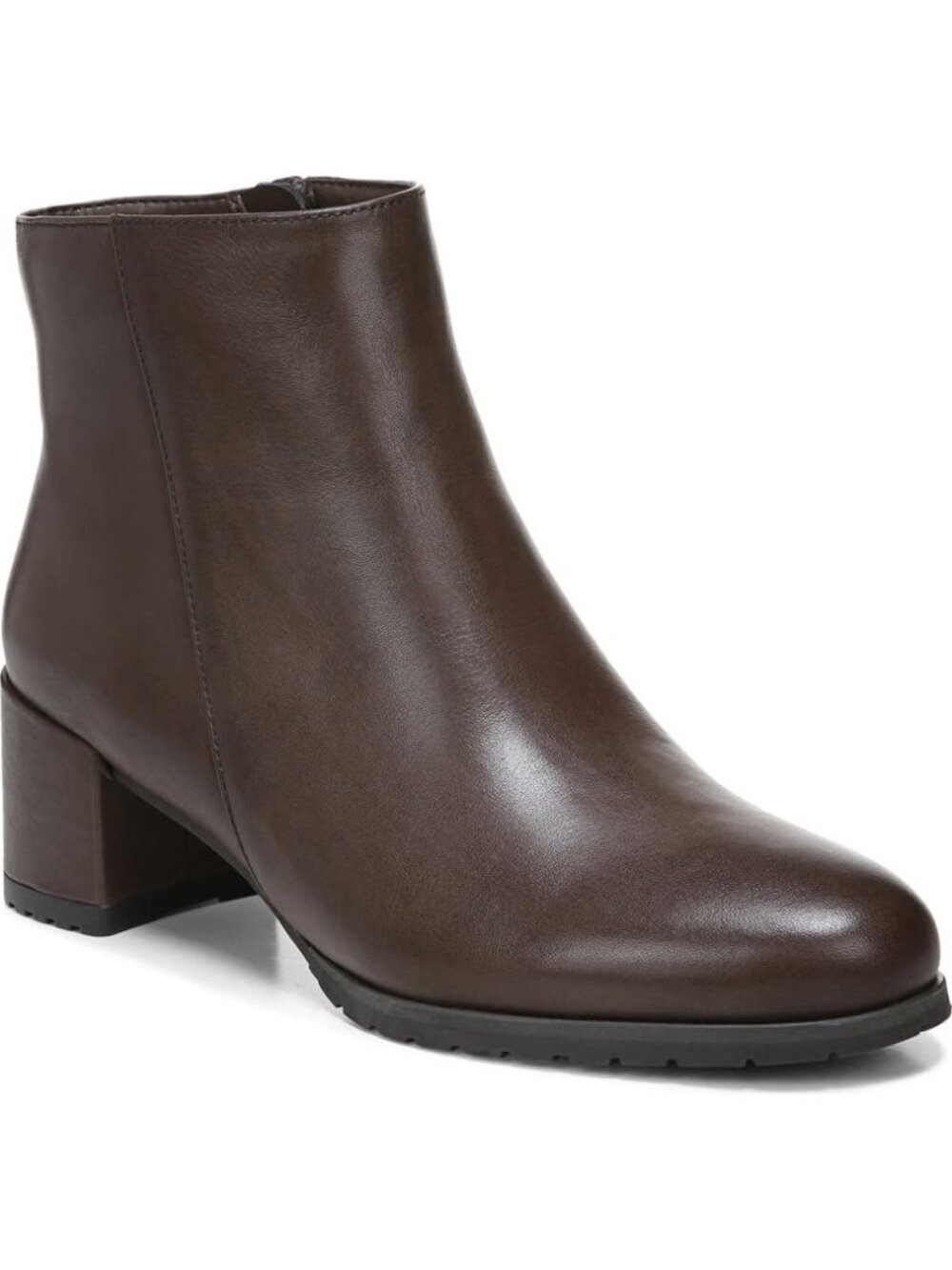 Naturalizer Bay Booties Chocolate Waterproof Leather 8.5M